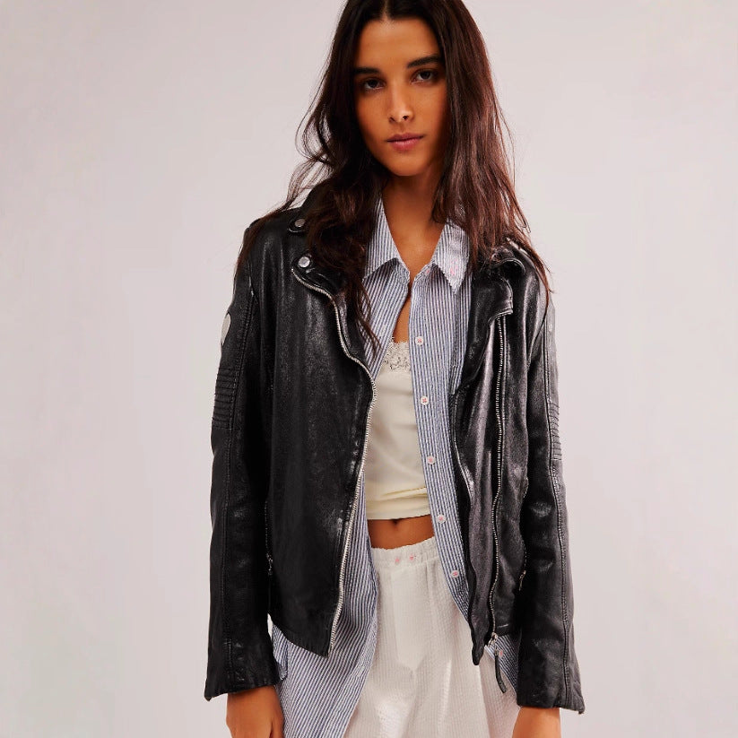 Damen jacke mit Herz-Applikationen R&B
