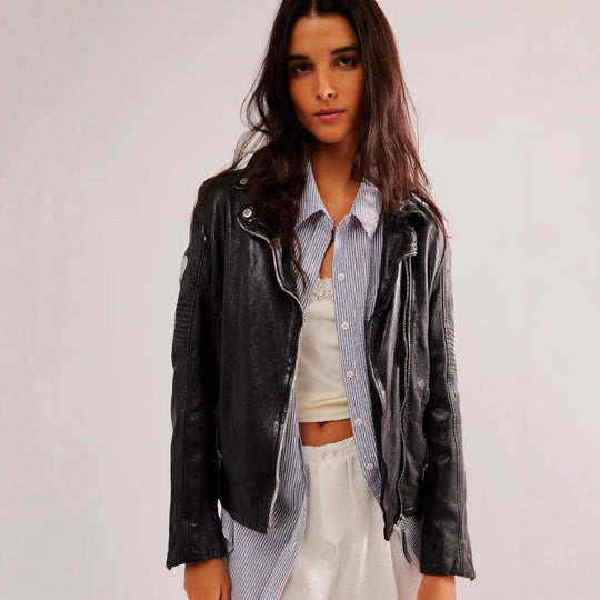 Damen jacke mit Herz-Applikationen R&B