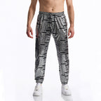Herren modische Sweatpants mit reflektierendem Muster