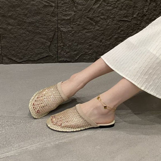 Damen Netz Mules R&B