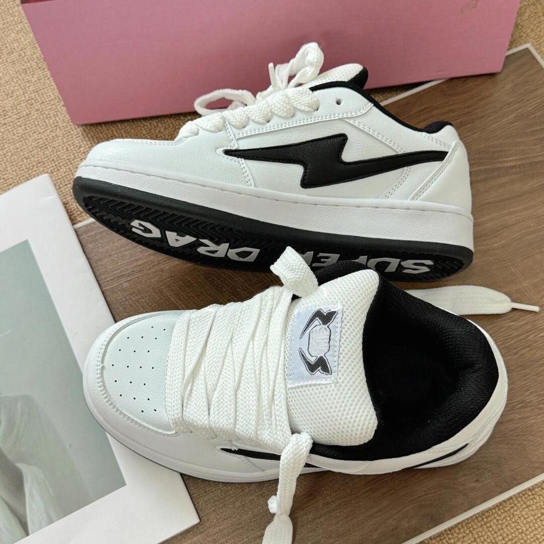 Damen Sportliche Sneakers mit atmungsaktivem Obermaterial und rutschfester Sohle