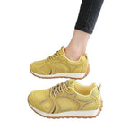 Damen Atmungsaktive Sport Sneaker mit flexiblem Mesh-Obermaterial und rutschfester Sohle R&B