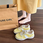 Damen Atmungsaktive Lifestyle-Sneaker mit elastischem Schnürsystem R&B