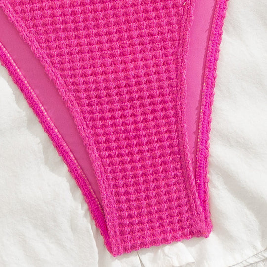 Damen Hochtaillierter Bikini R&B