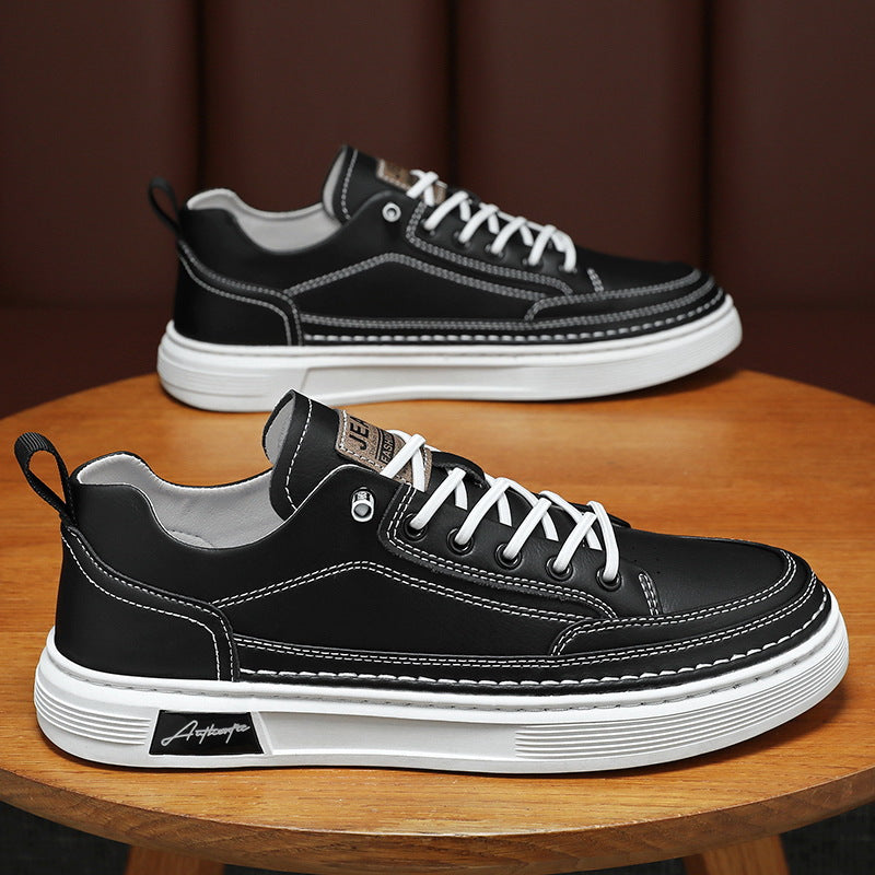 Damen modische Sneakers mit weichem Leder und innovativer Sohlentechnologie R&B