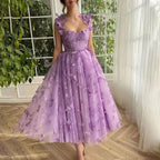 R&B | Chic Schlitz Braut Party Strand Kleid