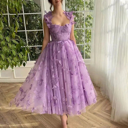 R&B | Chic Schlitz Braut Party Strand Kleid