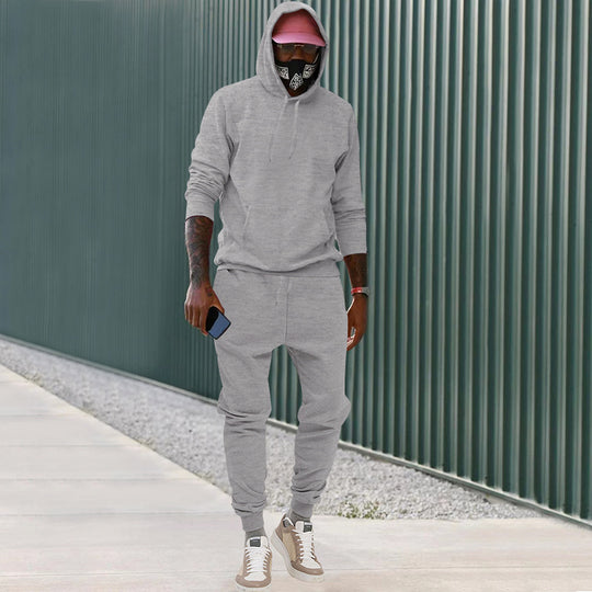 Herren Sportanzug mit Hoodie und bequemen Jogginghosen R&B