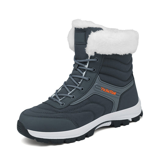 Damen Winterstiefel mit rutschfester Sohle und warmem Futter R&B