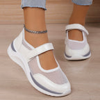 Damen Sportliche Sneaker mit atmungsaktivem Mesh-Obermaterial