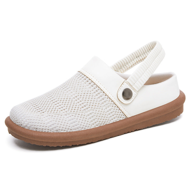 Damen Bequeme Clogs mit rutschfester Sohle und atmungsaktivem Obermaterial