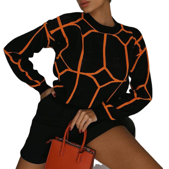Damen modischer Pullover R&B