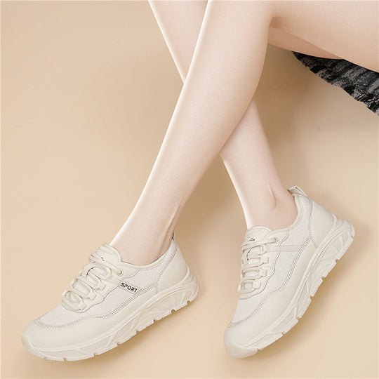 Damen Sportliche Freizeit-Sneaker mit elastischem Schnürsystem und dämpfender Sohle R&B