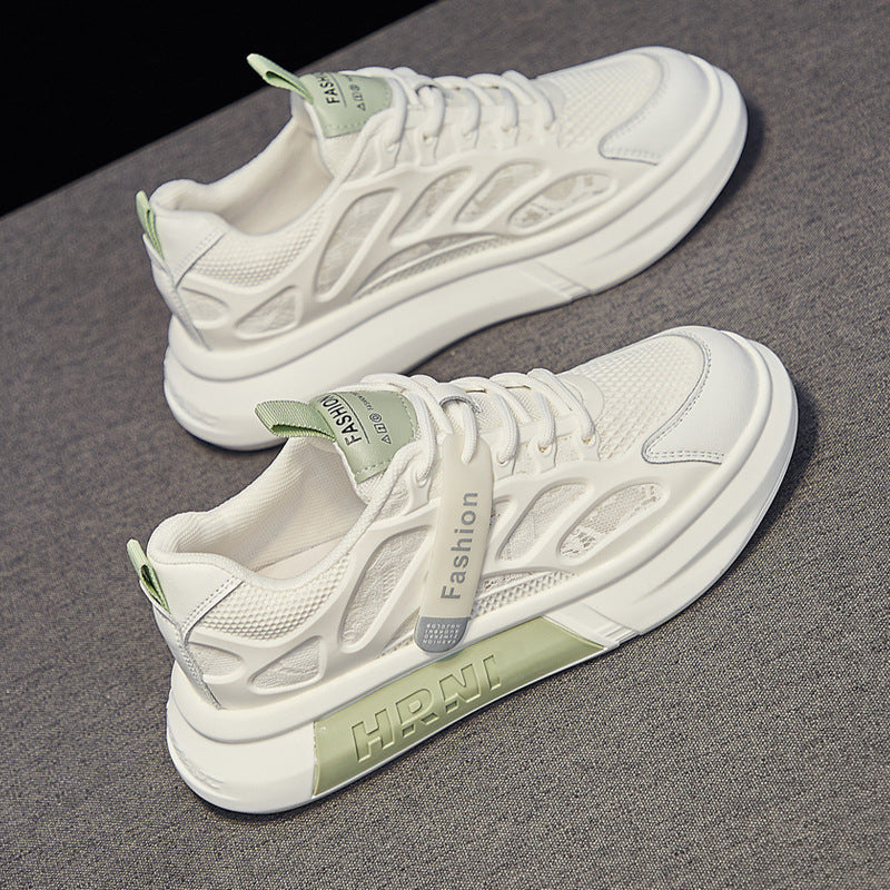 Damen Sportliche Sneaker mit atmungsaktiver Netzstruktur und ergonomischer Dämpfung R&B