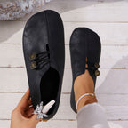 Damen Alltagsschuhe mit elegantem Knopfdetail und bequemem Innenfutter R&B