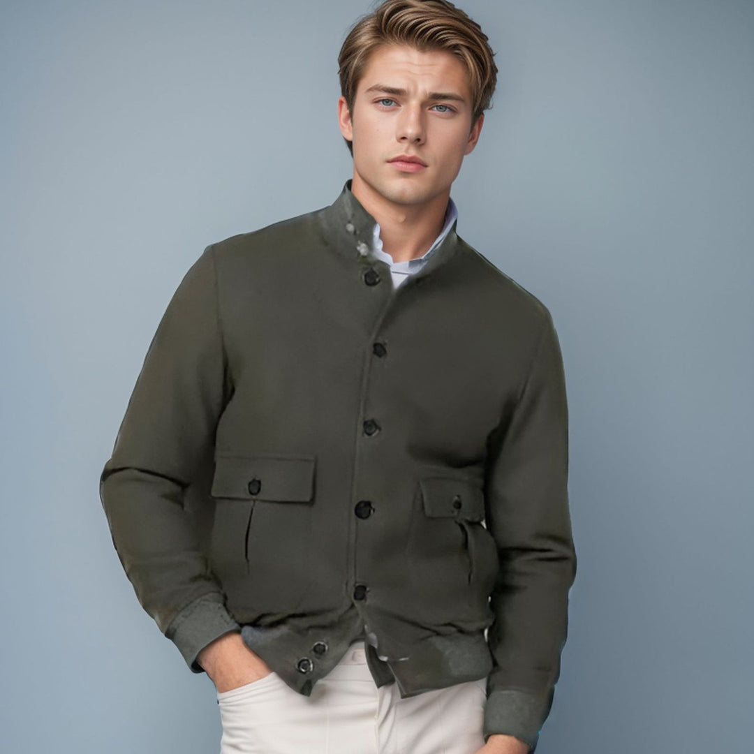 Herren modische Utility-Jacke mit praktischen Taschen R&B 1760428331