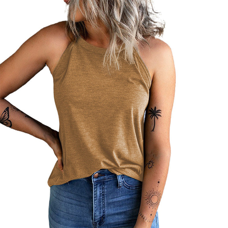 Damen Ärmeloses Sporttop mit lässigem Schnitt und feuchtigkeitsableitender Funktion R&B