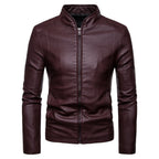 Herren Lederjacke modern geschnitten