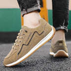 Damen Sportliche Sneakers mit texturiertem Obermaterial und rutschfester Sohle