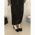 Damen elegante Ballerinas mit modischem Strass-Riemchen R&B