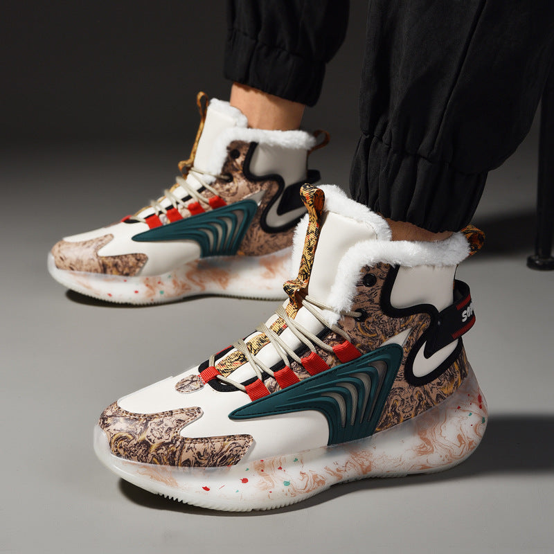 Damen Trendige High-Top Sneakers