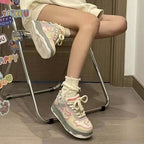 Damen Sneakers mit verspieltem Tiermotiv und dämpfendem Sohlenprofil R&B