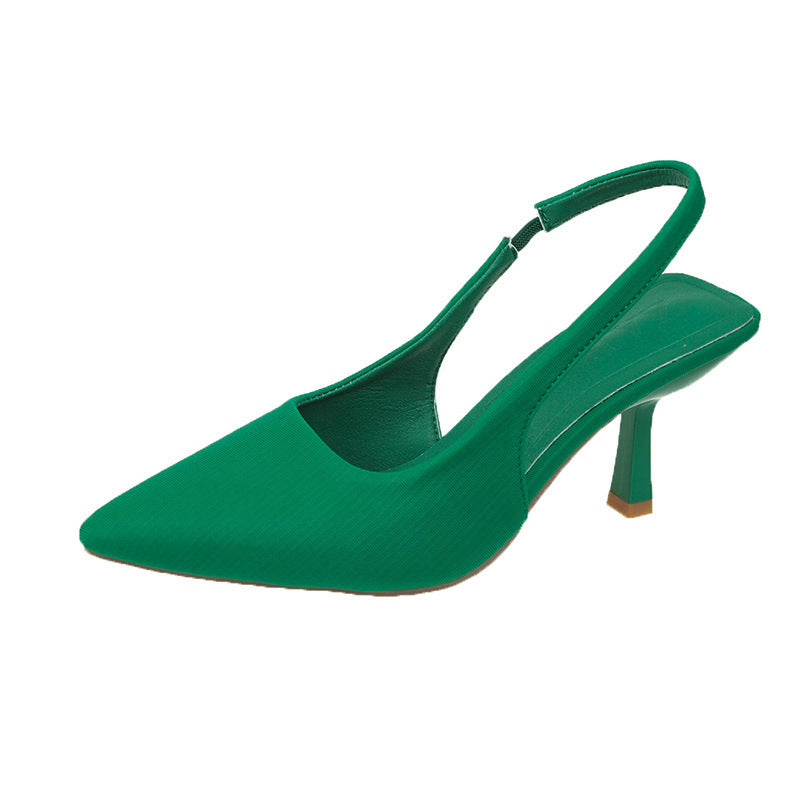 Damen Slingback-Pumps mit spitzem Zehenbereich R&B