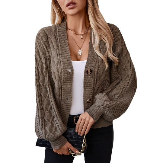 Damen Strickjacke mit dekorativem Zopfdesign und weich strukturiertem Material R&B