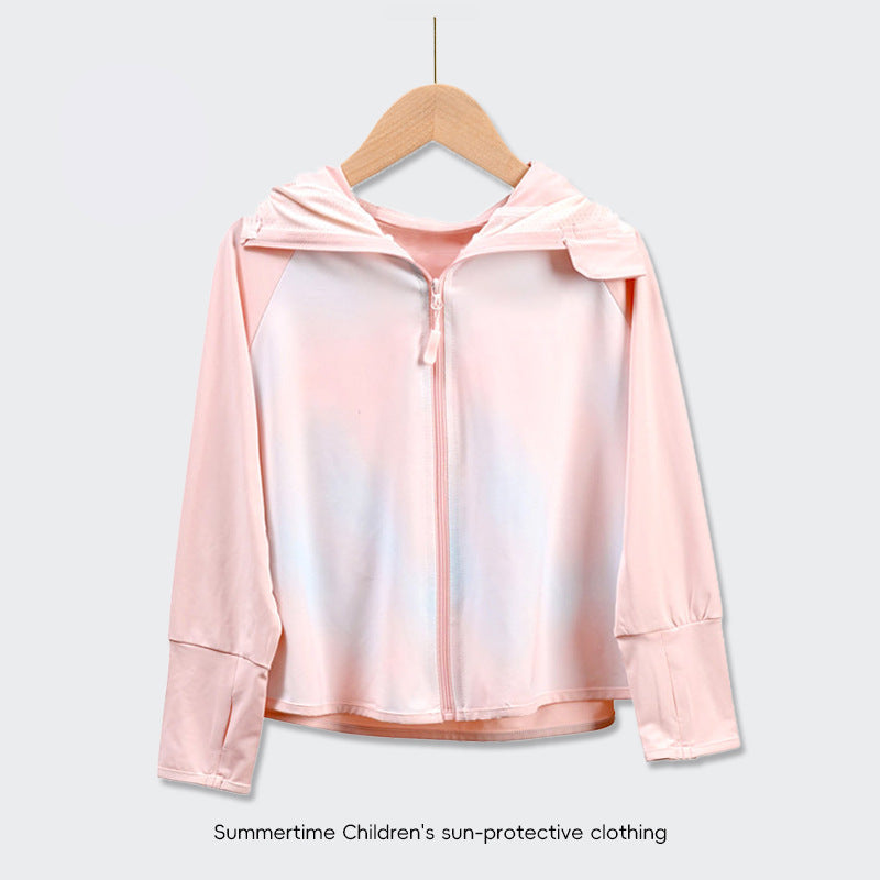Damen UV-Schutzjacke mit Kapuze und weichem Material R&B