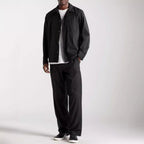 Damen modische Langarm-Hemdjacke mit Tasche R&B