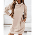 R&B | Stylisches Sweatkleid mit Kapuze