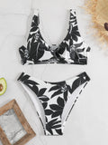 Damen Bikini-Set mit floralem Design R&B