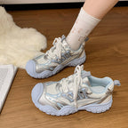 Damen sportliche Outdoor-Laufschuhe mit rutschfester Sohle und atmungsaktivem Obermaterial R&B