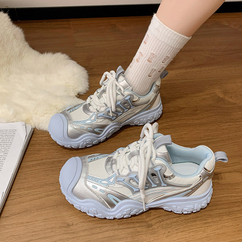 Damen sportliche Outdoor-Laufschuhe mit rutschfester Sohle und atmungsaktivem Obermaterial R&B