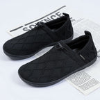 Damen Bequeme Slip-On Sneakers mit elastischem Strickdesign R&B