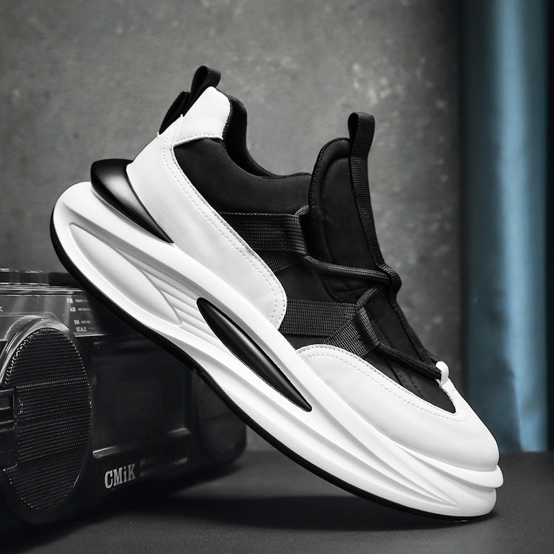 Damen Sportliche Sneakers mit elastischer Schnürsystem und atmungsaktiver Obermaterialkombination R&B