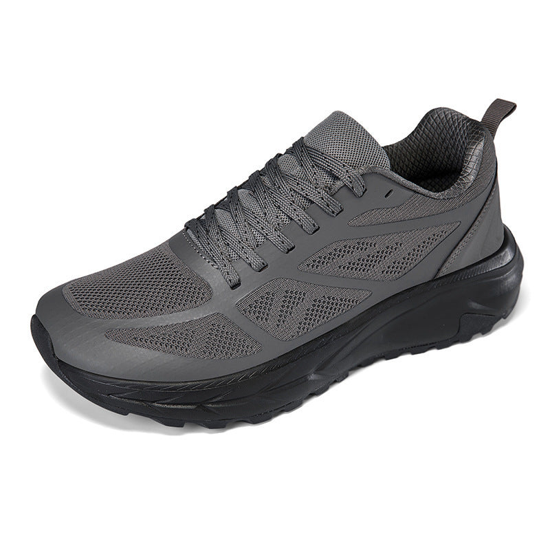 Herren nan gedämpfter Laufsneaker mit stoßdämpfender Zwischensohle und profilierter Gummisohle R&B