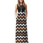 Damen Maxikleid R&B