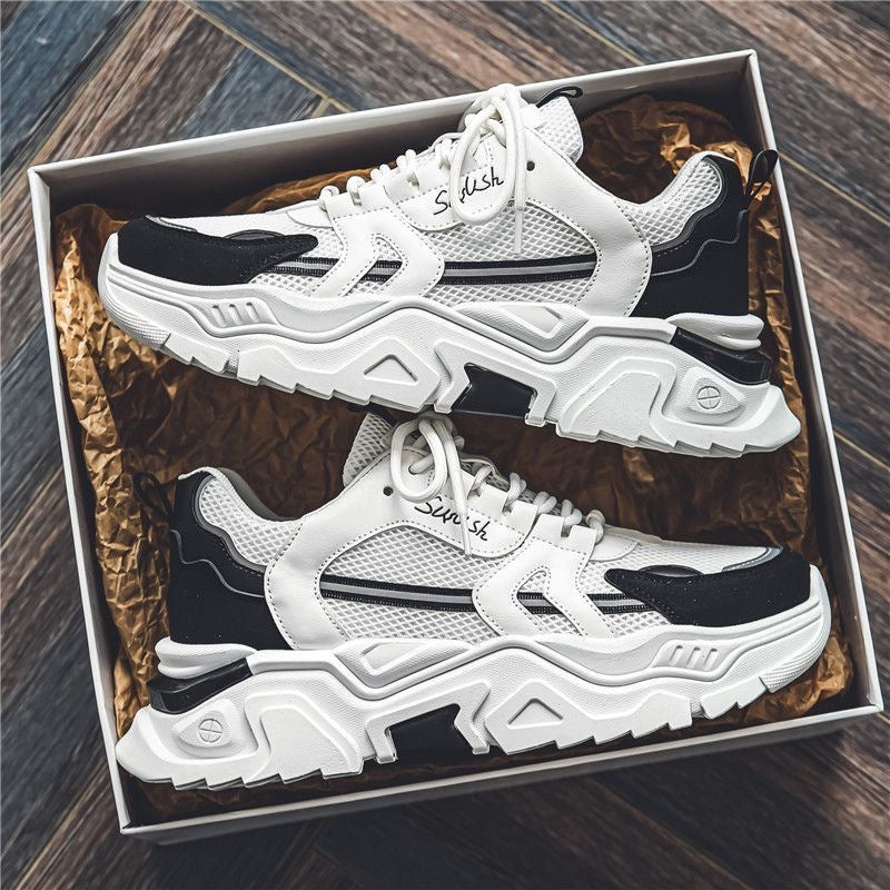 Damen Sportliche Chunky Sneakers mit atmungsaktivem Mesh-Obermaterial und dämpfendem Sohlenprofil