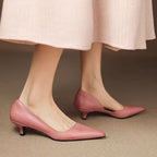 Damen elegante spitze Absatzschuhe