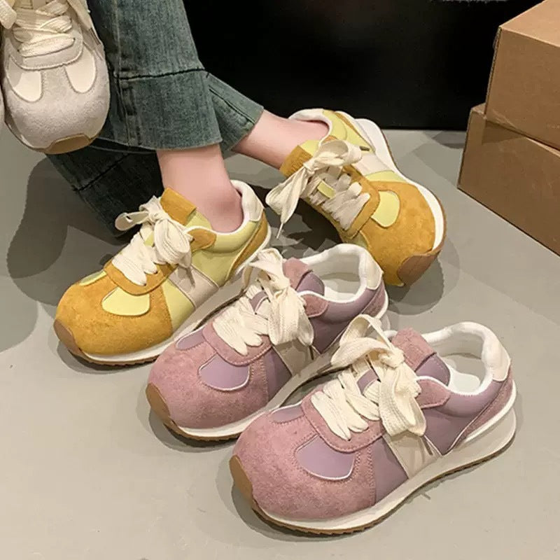 Damen Fashion Sneakers mit weich gepolsterter Sohle und atmungsaktivem Obermaterial R&B