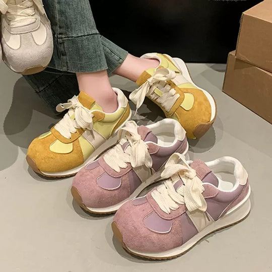 Damen Fashion Sneakers mit weich gepolsterter Sohle und atmungsaktivem Obermaterial R&B
