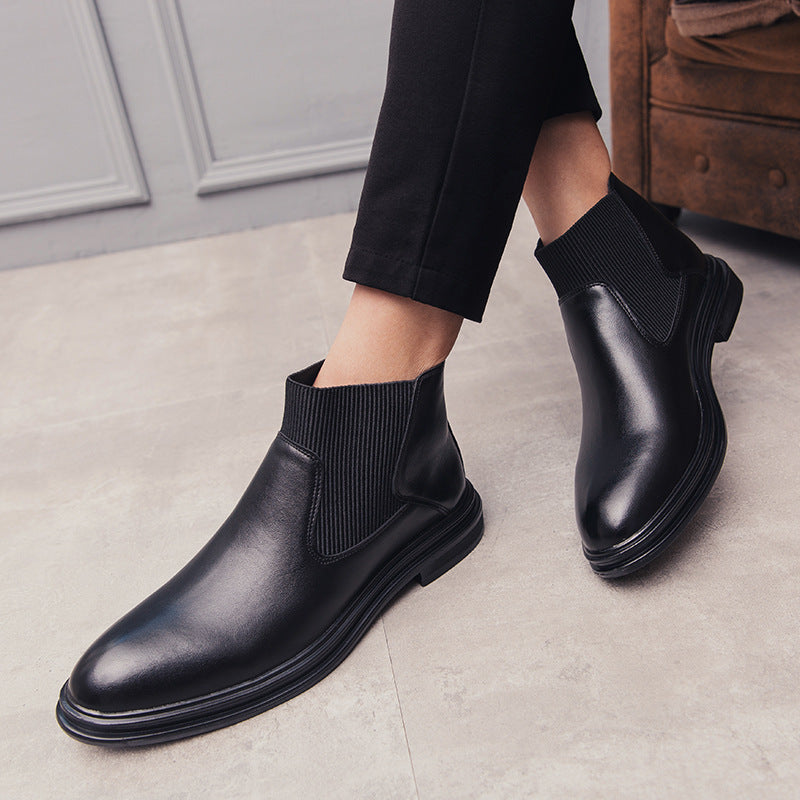 Damen Elegante Chelsea-Stiefel mit seitlichem Reißverschluss und bequemer Innensohle R&B