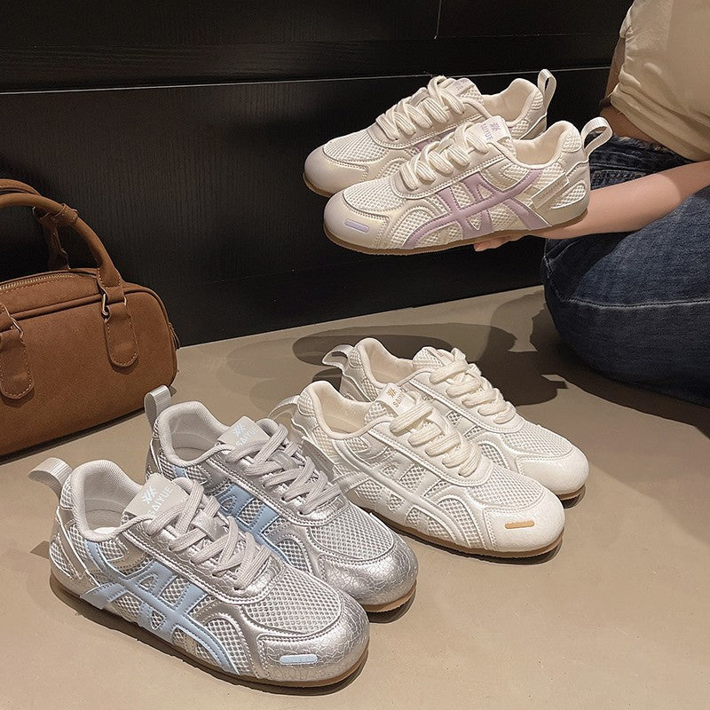 Damen Atmungsaktive Sneakers mit strukturiertem Obermaterial und rutschfester Sohle R&B