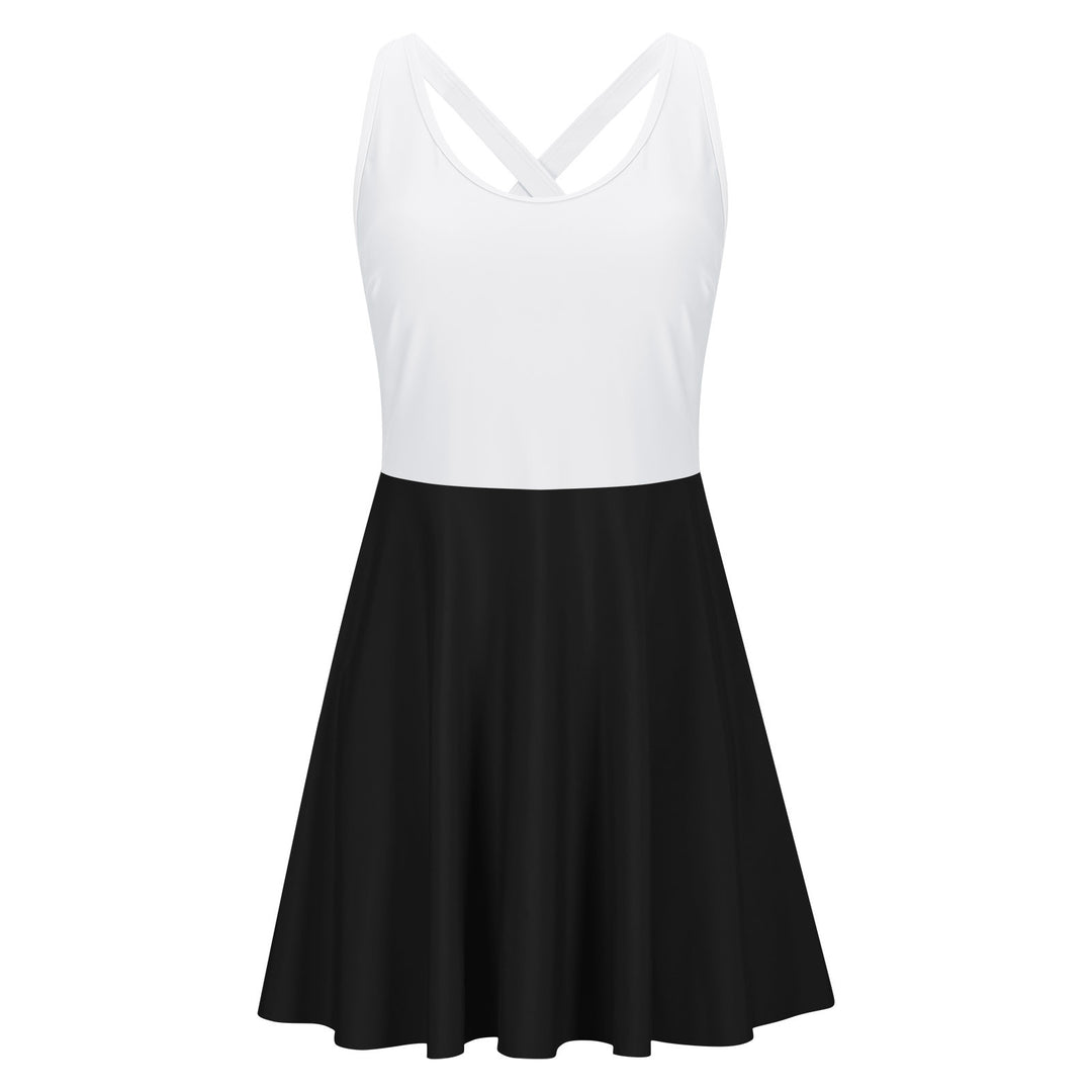 Damen Sportliches Schwimmkleid R&B