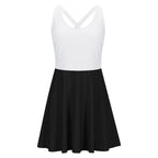Damen Sportliches Schwimmkleid R&B