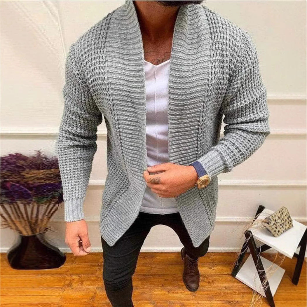 Herren Strickjacke mit modernem Schnitt R&B