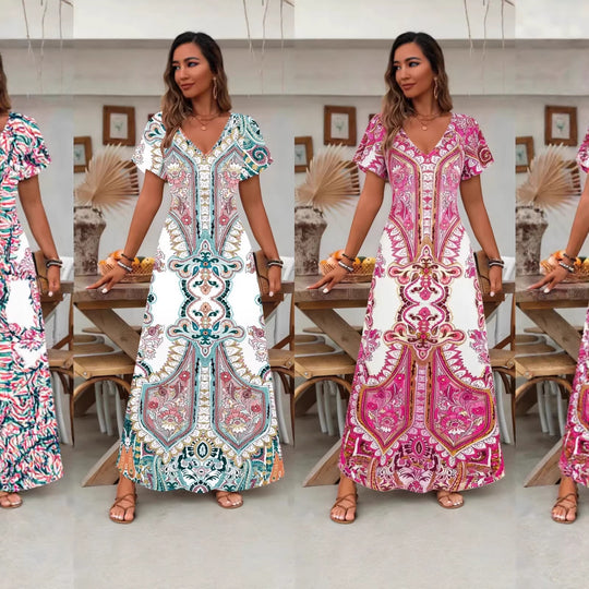 Damen Maxikleid R&B