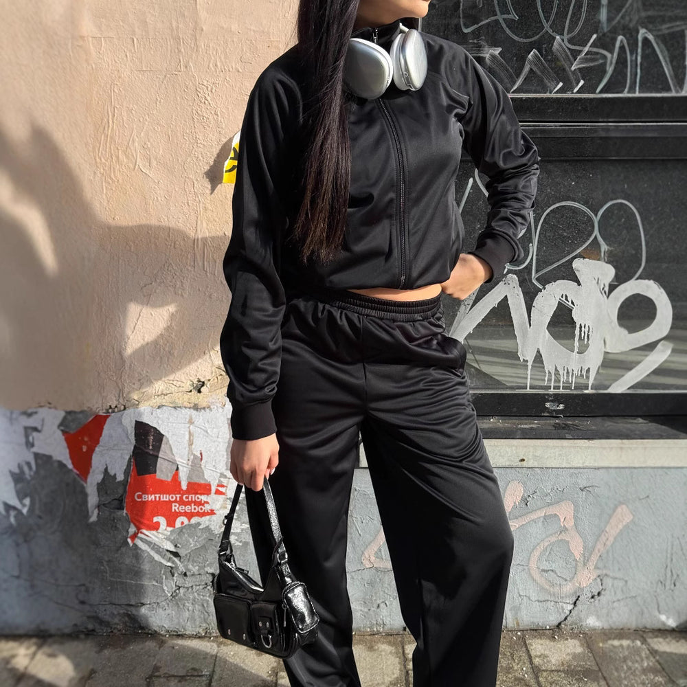 Damen Funktionsjacke und Jogginghose-Set R&B