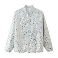 Damen modische Pailletten-Jacke R&B